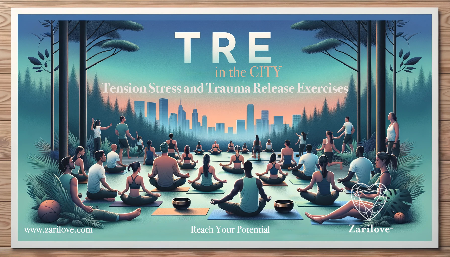 TRE® Tension, Stress and Trauma Release Exercises with Sound bowls- Discovery workshop 