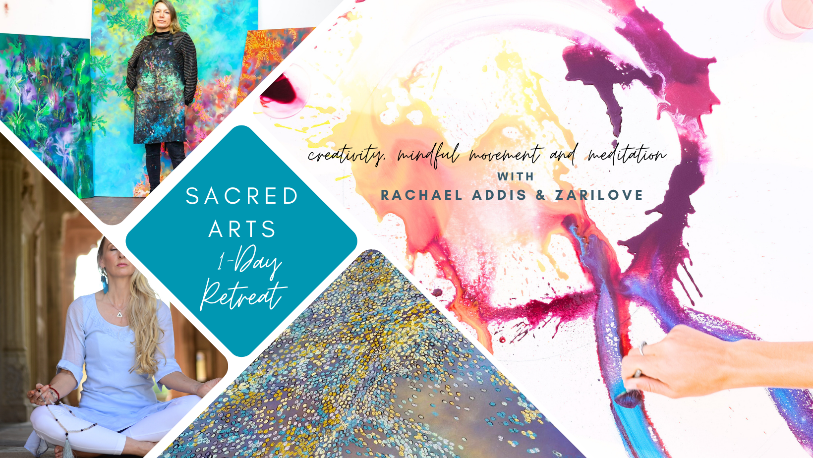 Sacred Arts Therapy - 1 day Retreat  of Creativity, Movement and Meditation